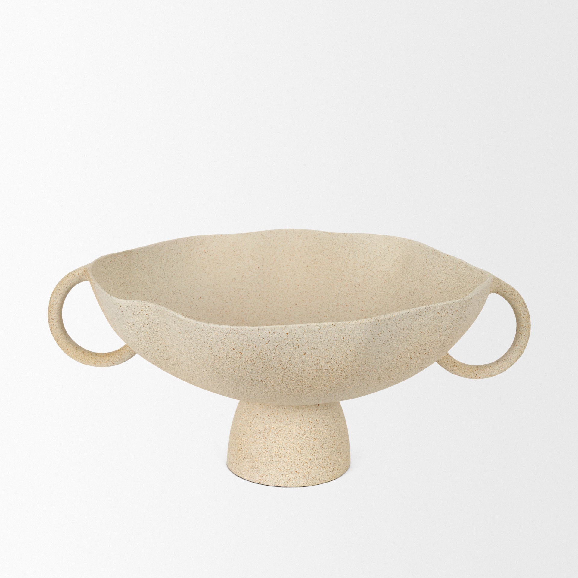Radka Large Beige Bowl