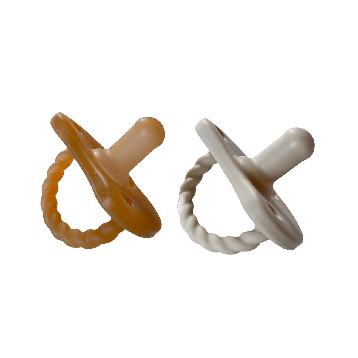 Twirl Pacifier 2 Pack - Natural & Oat
