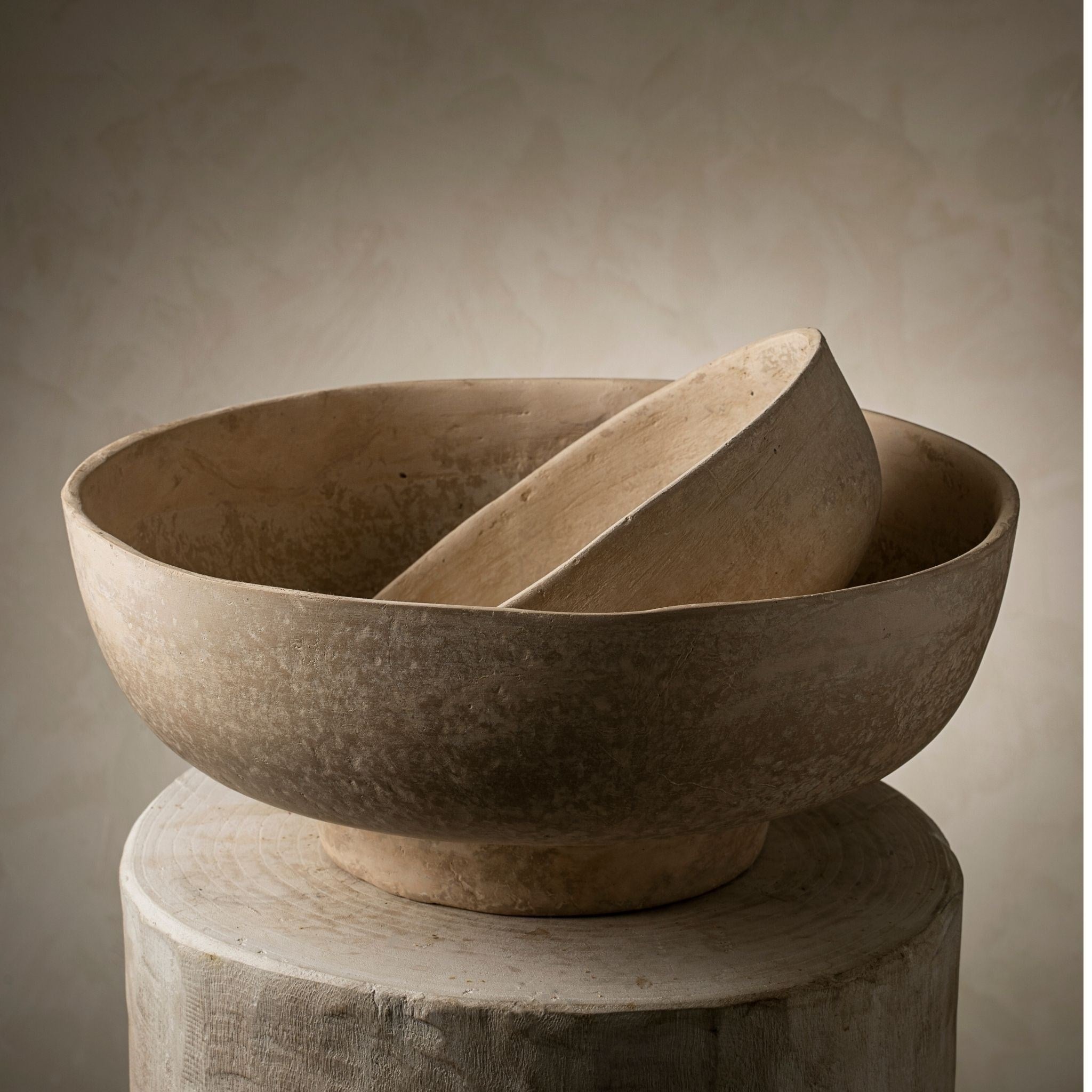 Etna Paper Mache Bowl - Large