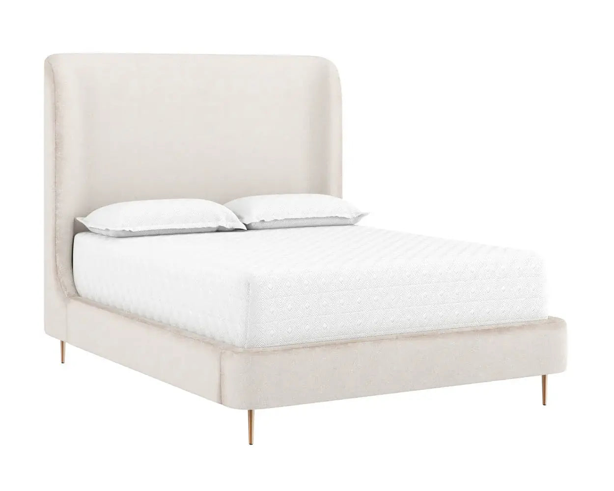 Tierra Queen Bed - Bergen Taupe
