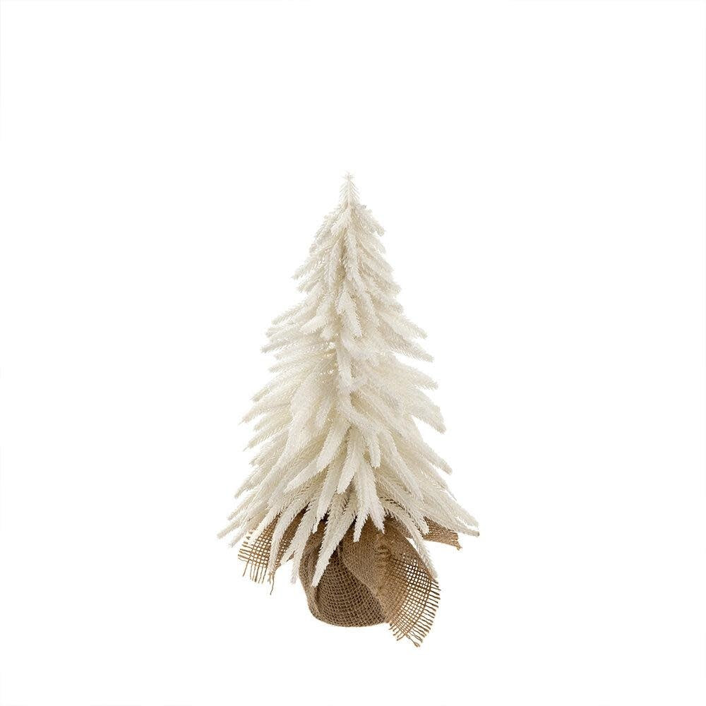FESTIVE FIR TREE - SNOW WHITE