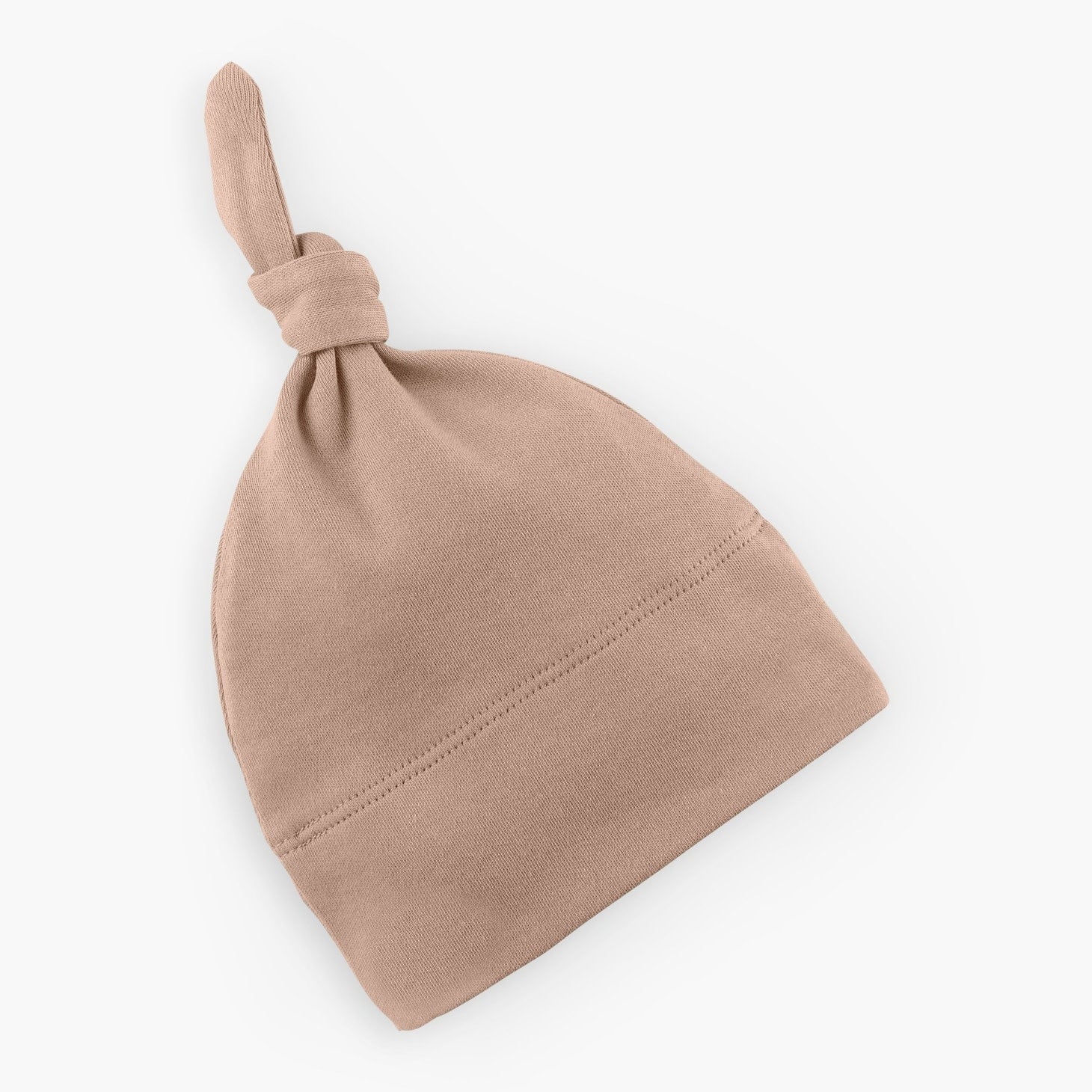 Classic Knotted Hat - Truffle