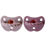 Twirl Pacifier 2 Pack - Mauvewood & Rose