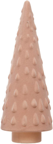 Flocked Pink Tree - Large