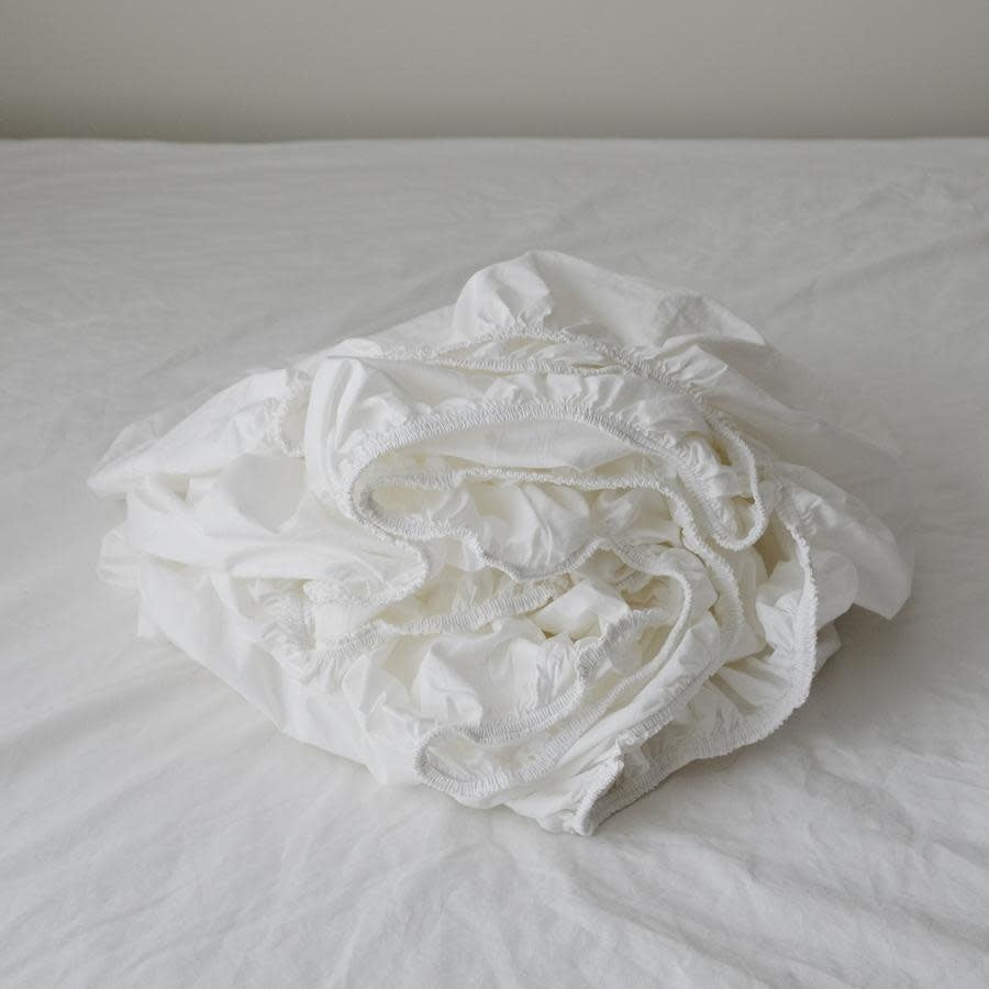 Fitted Sheet - White