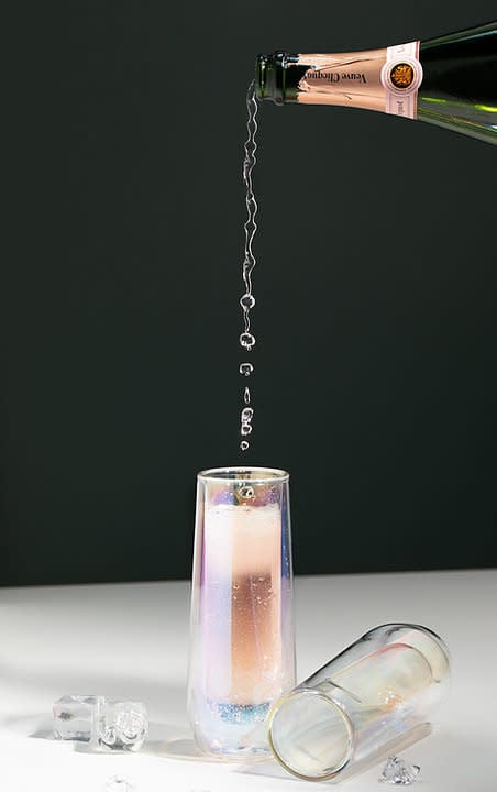 Glass Flute 7oz - Prism - Set of 2