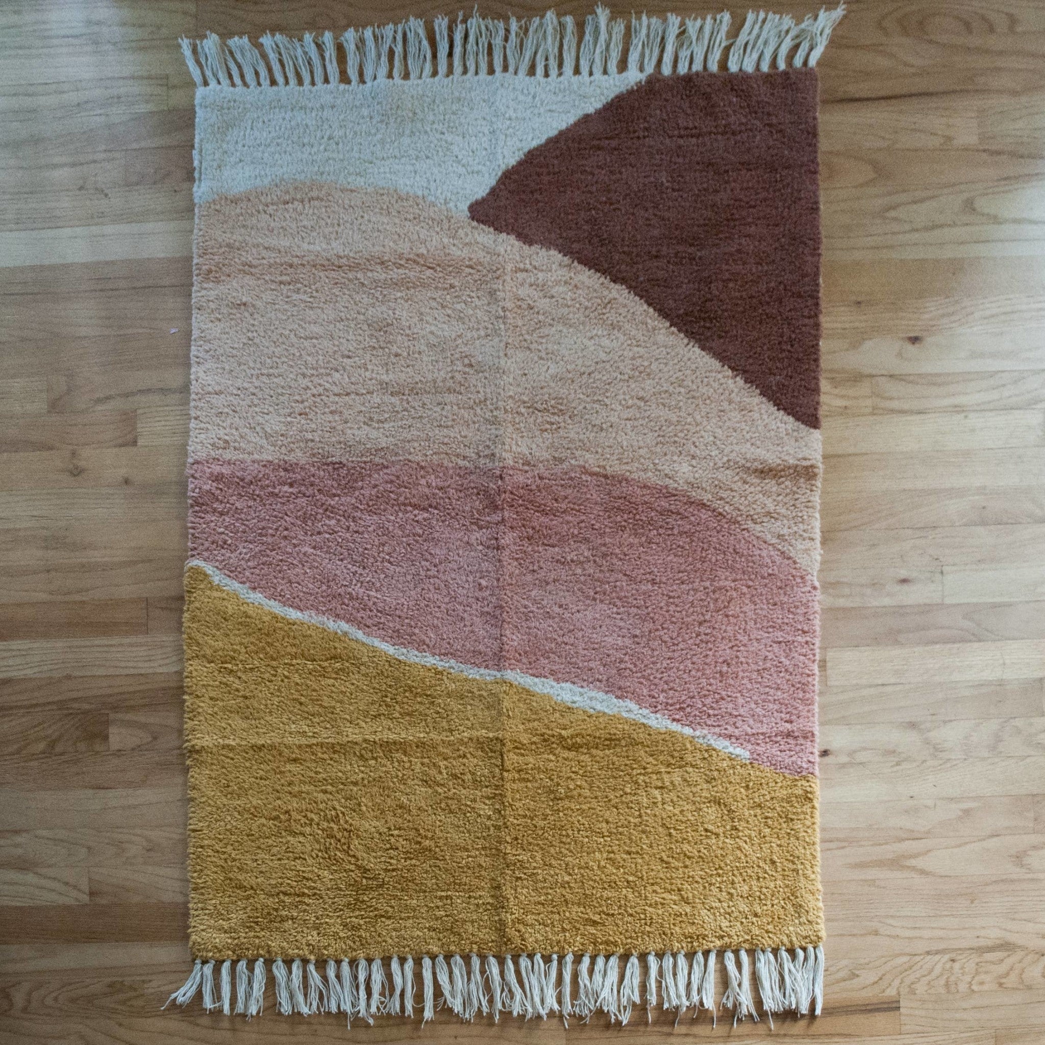 Sunset Accent Rug - Pink