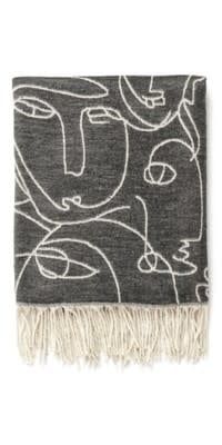 Chantelle Throw Blanket - Grey