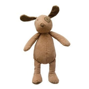Plush Corduroy Dog - Tan