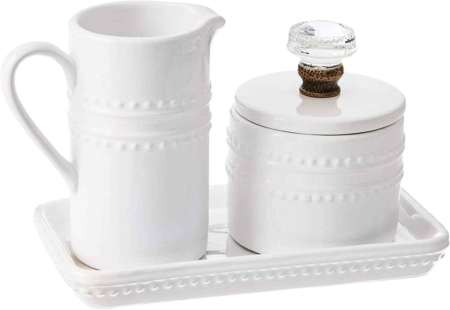 Door Knob Cream and Sugar Set