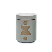 Form Glazed Ceramic Candle w/ Lid - Mint, Ocean Rose and Bay