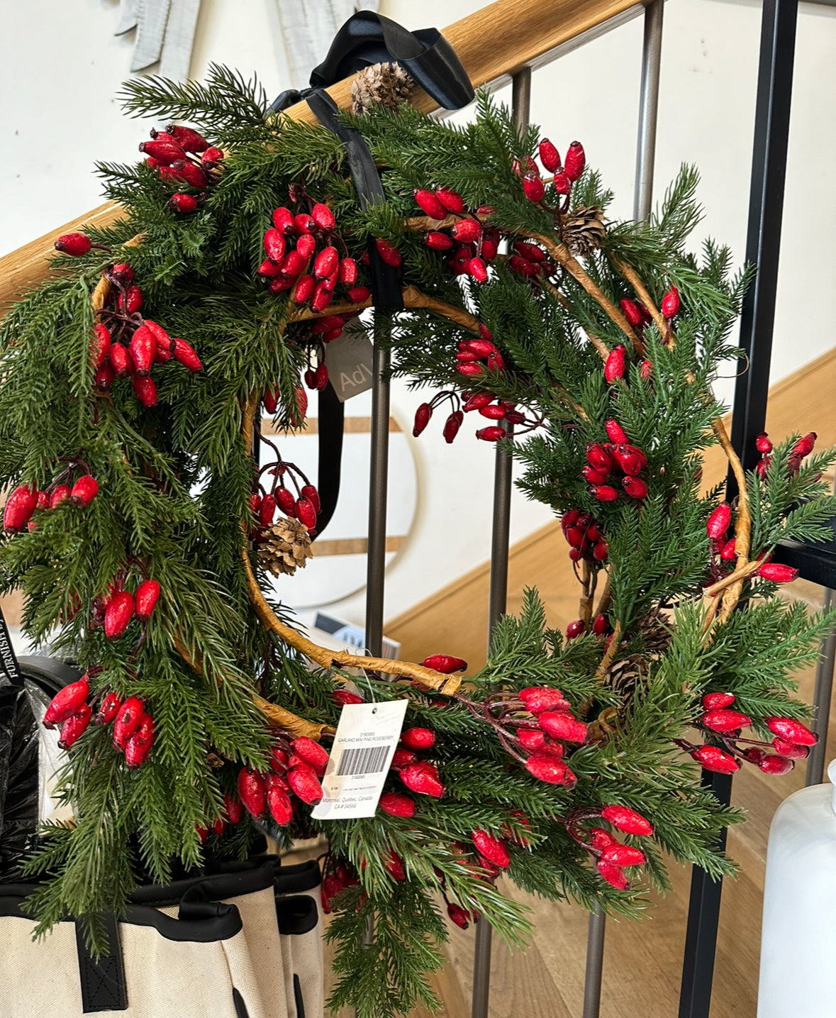 Garland Mini Pine/Roseberry
