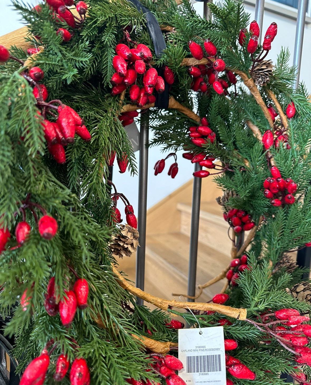 Garland Mini Pine/Roseberry