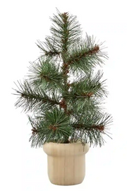Potted Pine Tree - Neutral