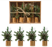 Pine Tree Place Card Holders (Set of 4)