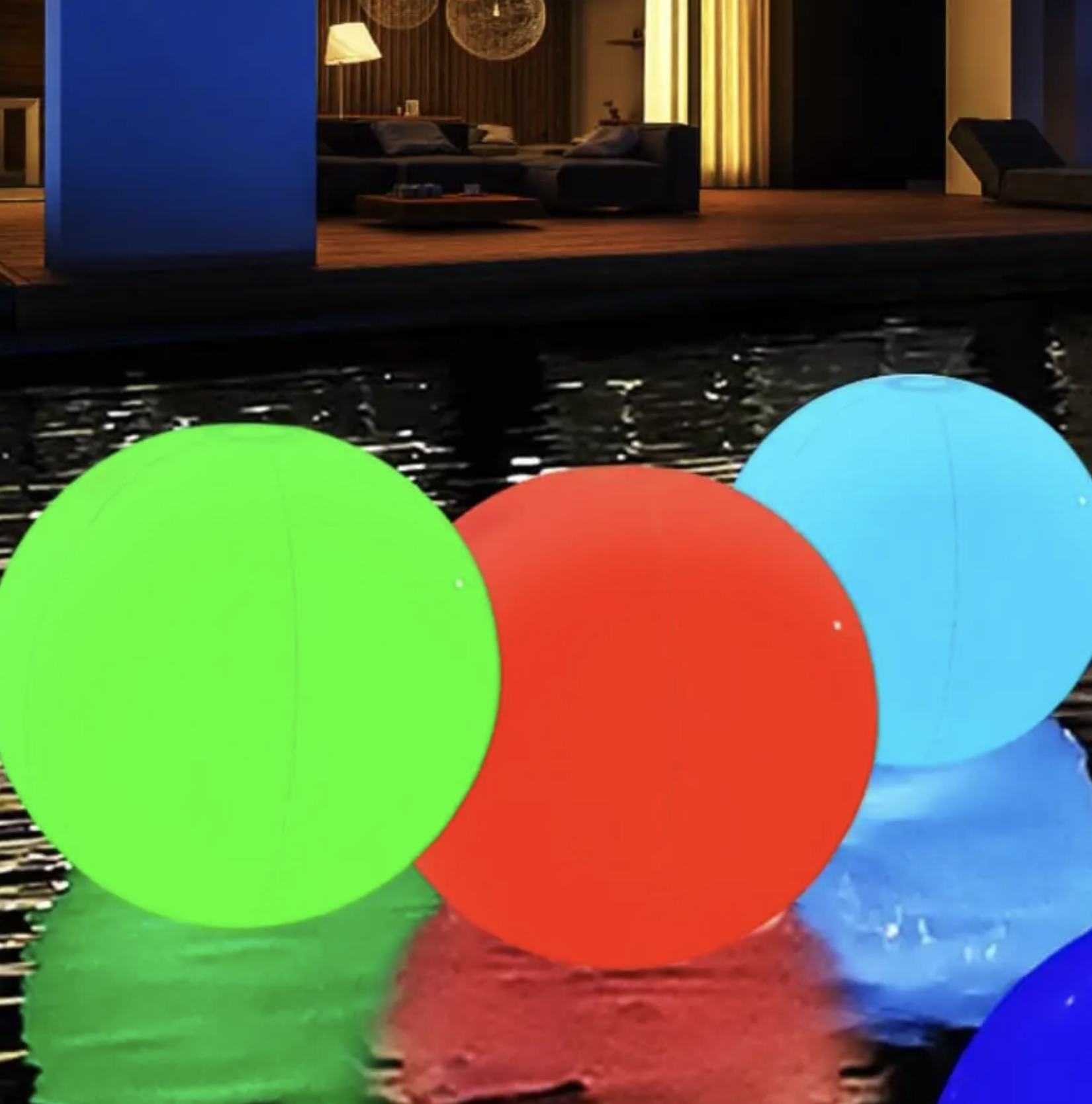 Swimming Floating Pool Lights Outdoor Glow Ball Lights