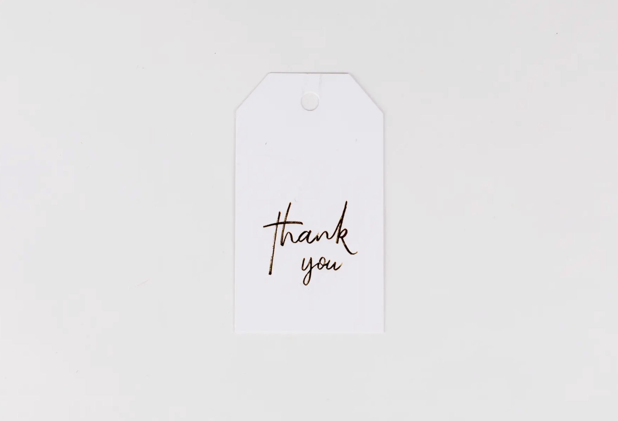 Thank You Gift Tag