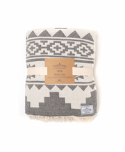 Tofino Blanket - The Beachcomber Throw - Granite