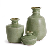 Reliquary Bottles - Green - Set of 3