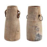 FOUND WOOD MILK JUG