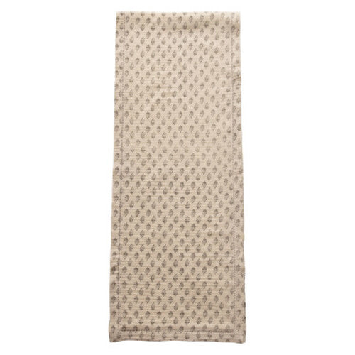 TABLE RUNNER W/ PRINTED FLORAL PATTERN