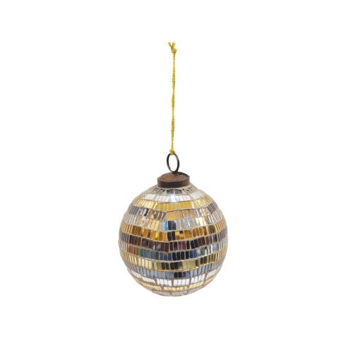 Glass Mosaic Ball Ornament