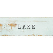 Printed Wood Block - Lake