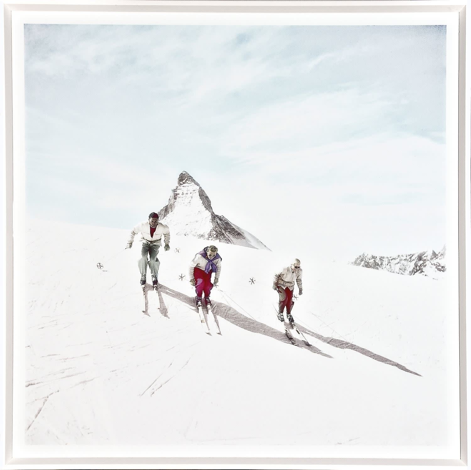 Vintage Ski Trio