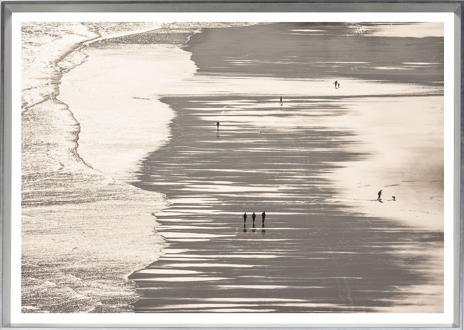 Mirrored Beach