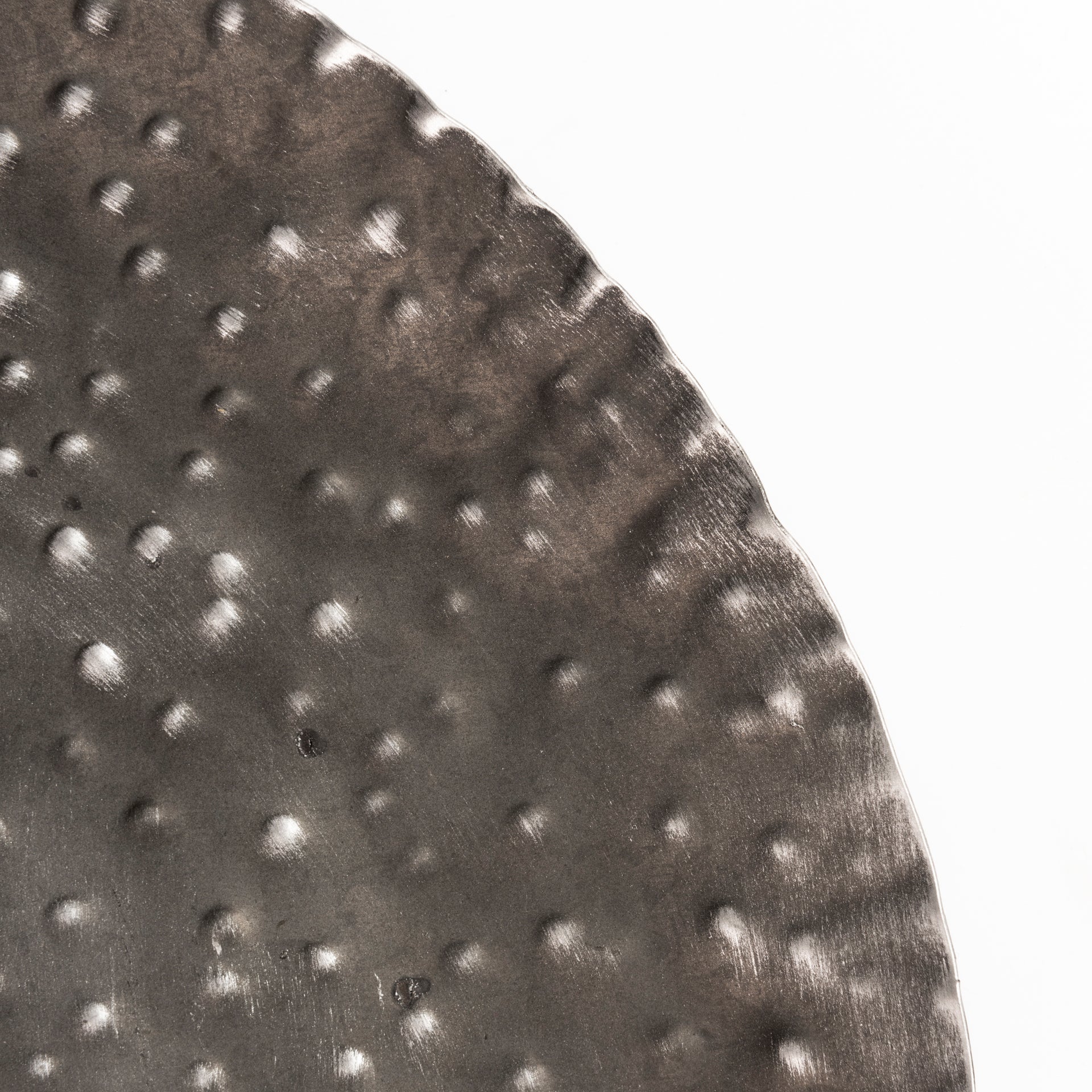 Lanx Set of 3 Decorative Black/Grey Metal Plates