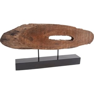 Ironwood Natural Wooden Circular Object