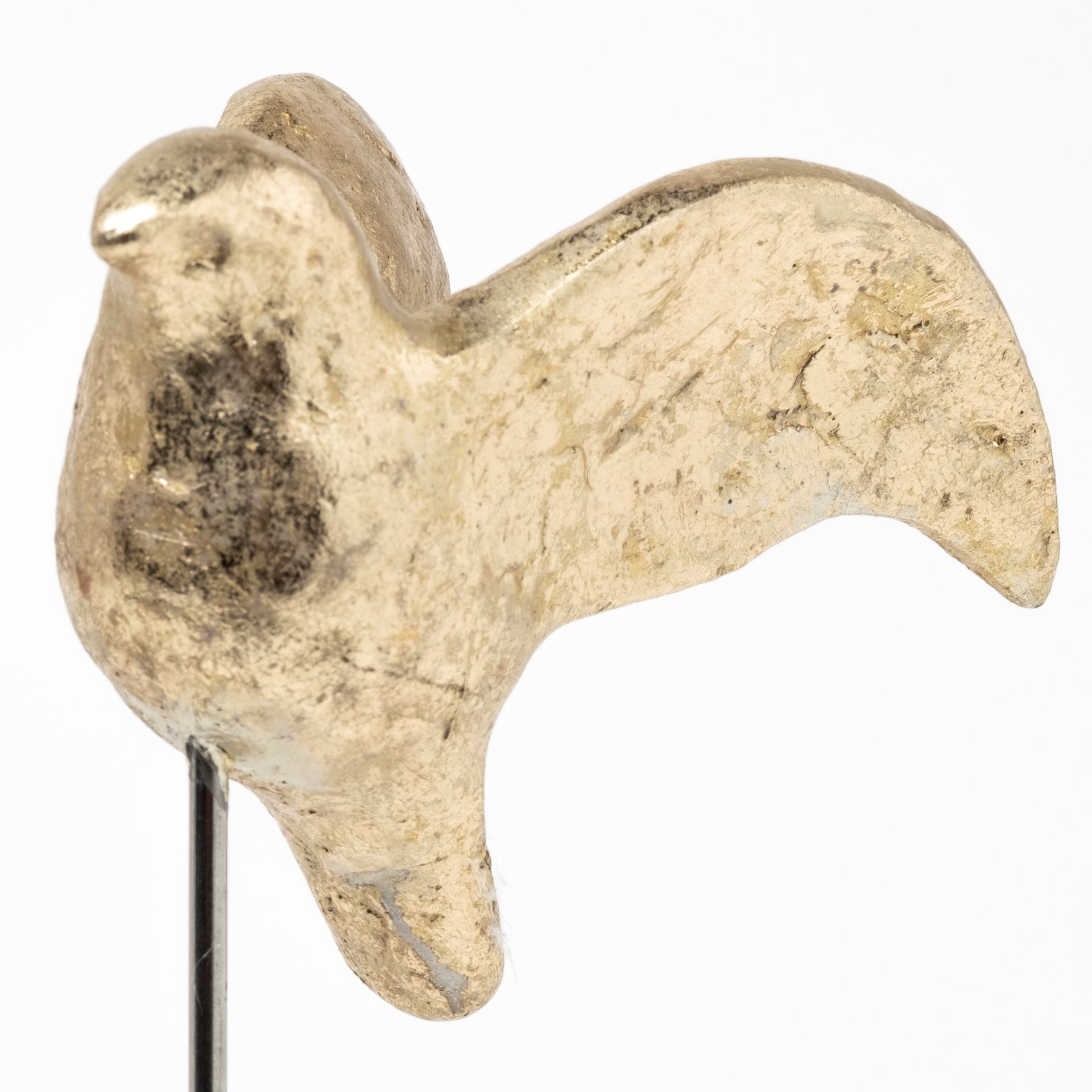 Aya Set of 3 11L x 4W Gold Metal Decorative Birds