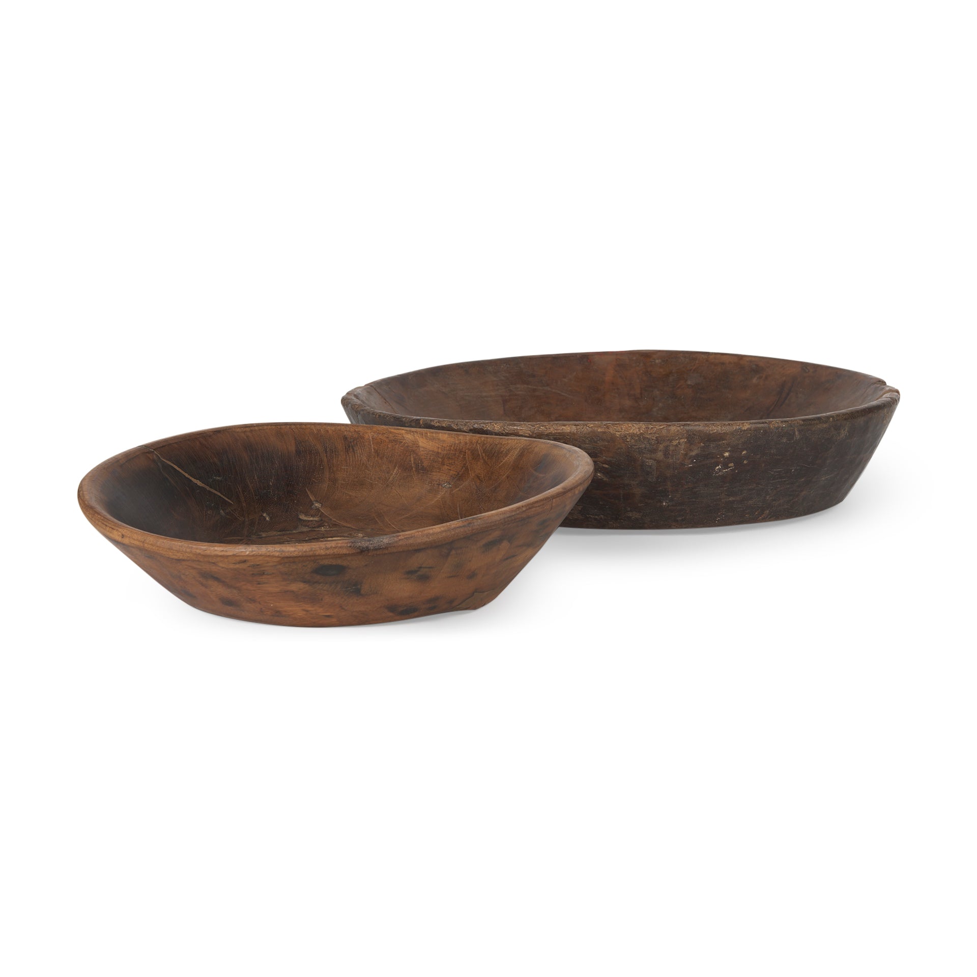 Nikita Set of 2  Reclaimed Wood Bowls