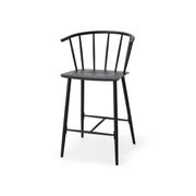 Colin Black Metal Bar Stool