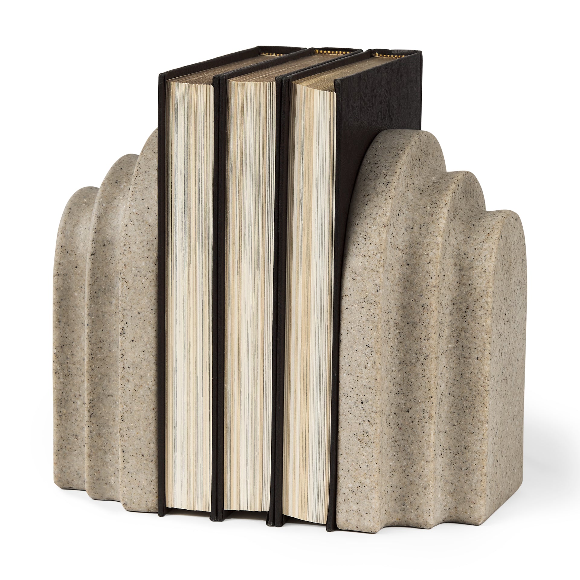 Empire Resin Arc Book End Set