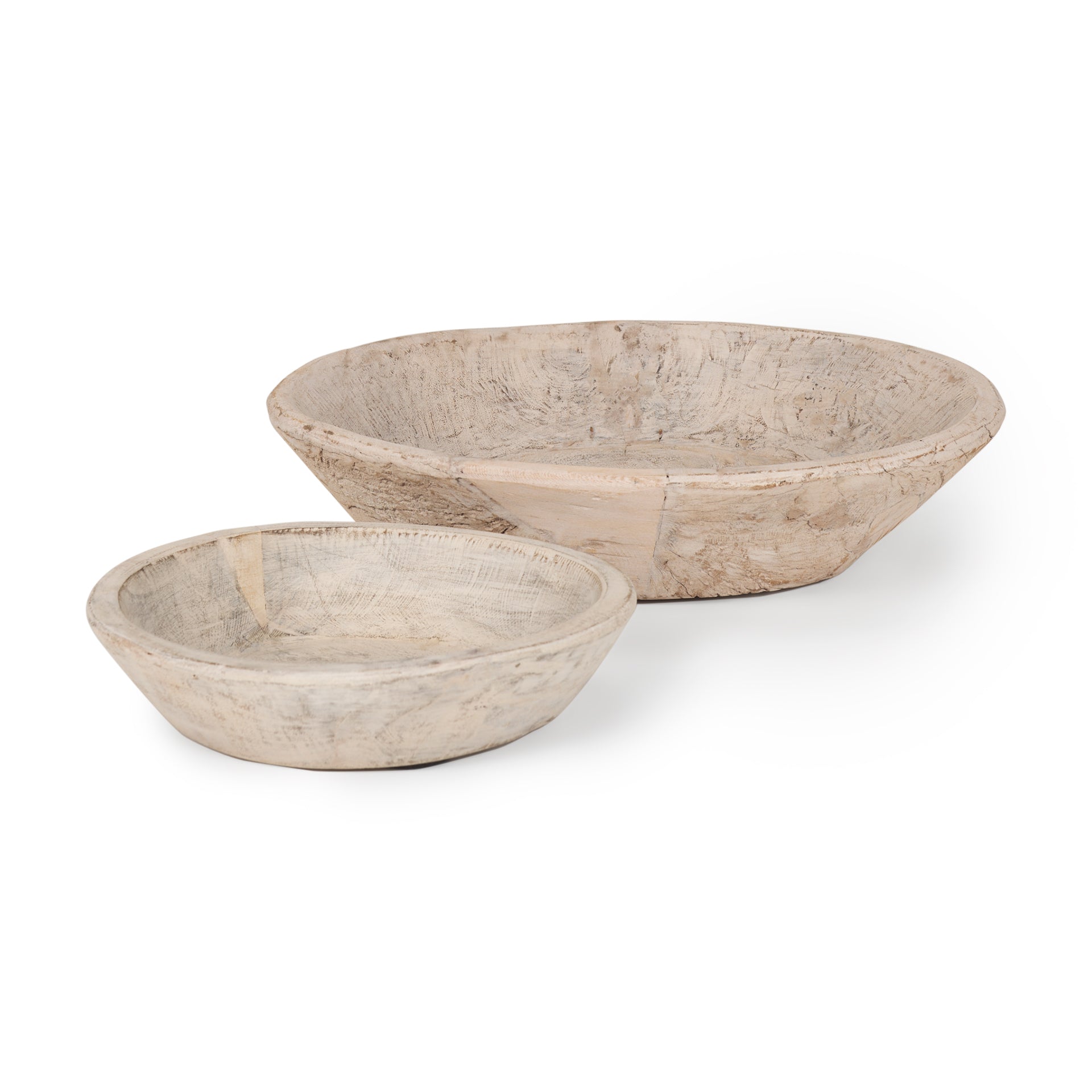 Nikita Set of 2  Reclaimed Wood Bowls