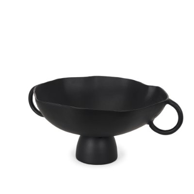 Radka Small Matte Metal Decorative Bowl