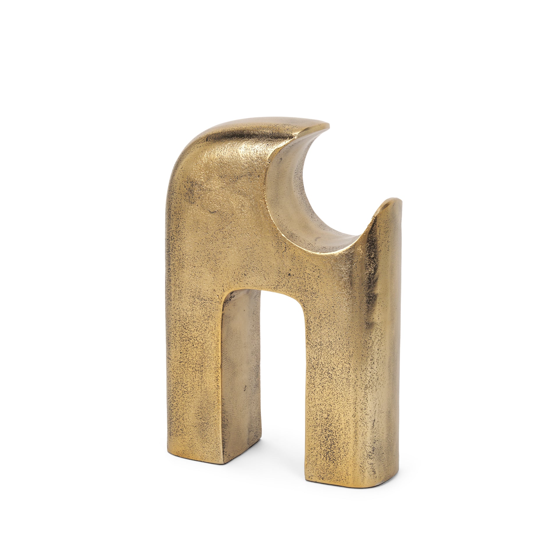 Renni Antiqued Brass Decorative Sculpture