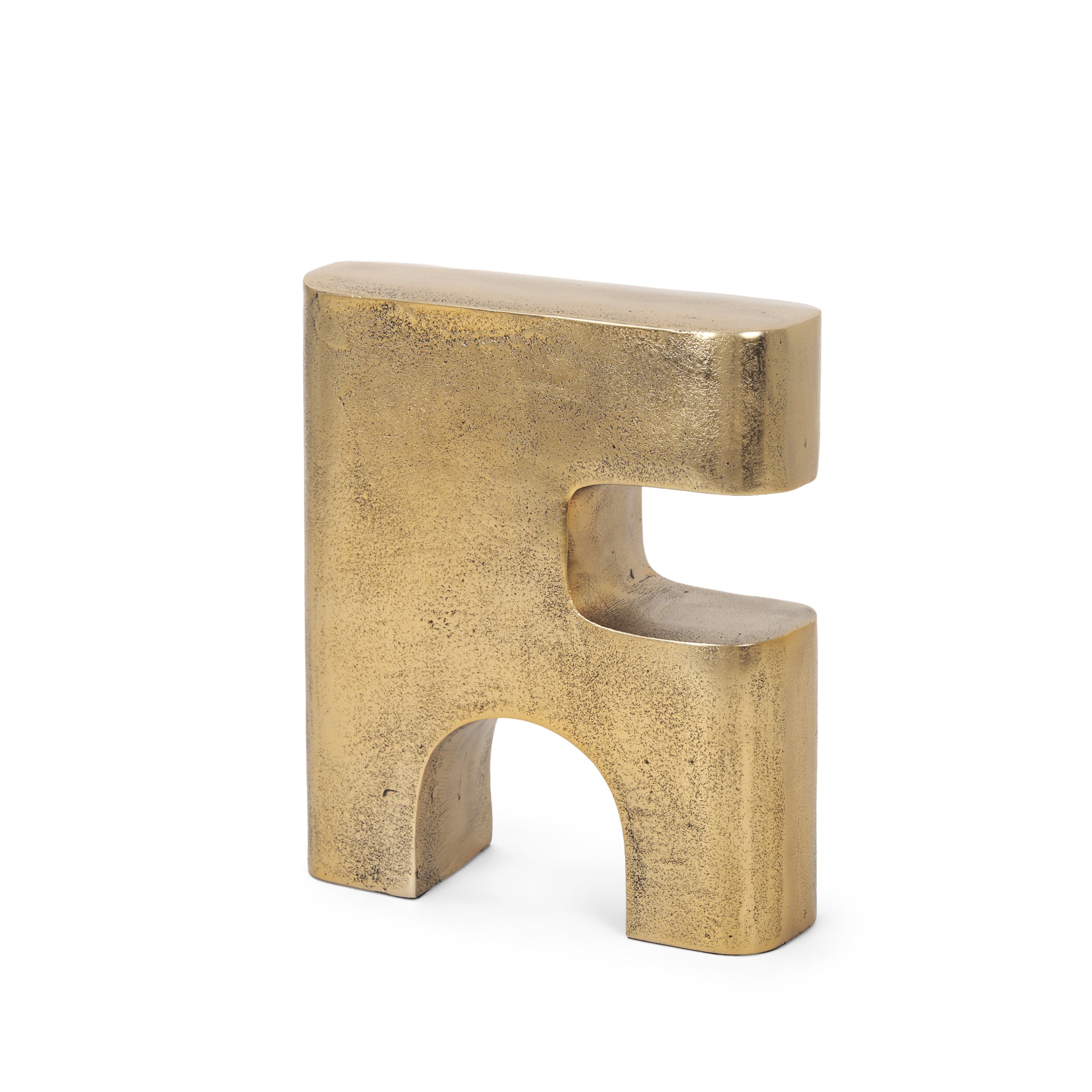 Renni Antiqued Brass Decorative Sculpture