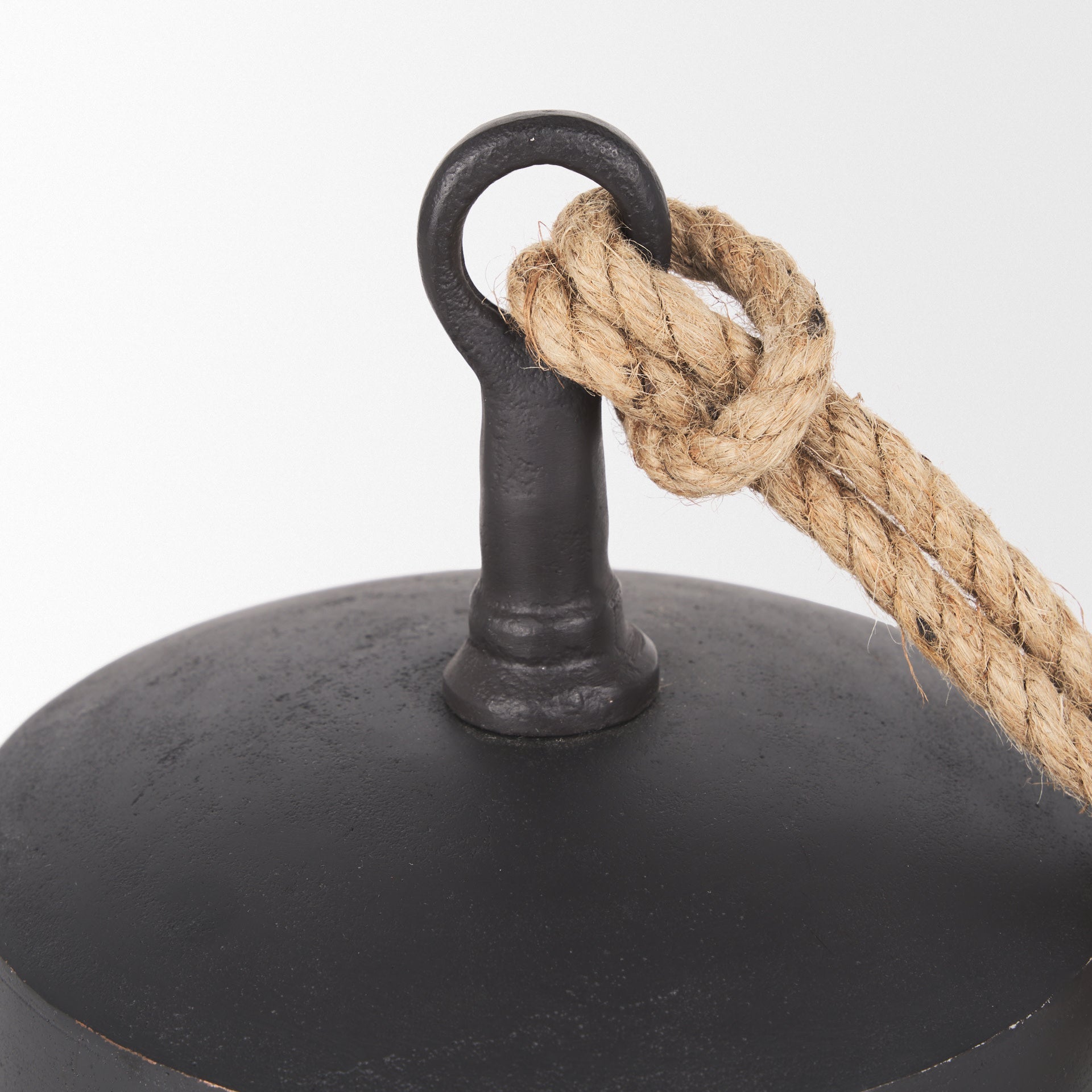 Quincy Large Black Bell