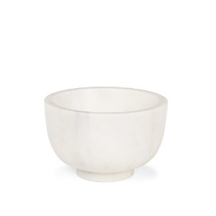 Katora Premium Solid White Marble Bowl