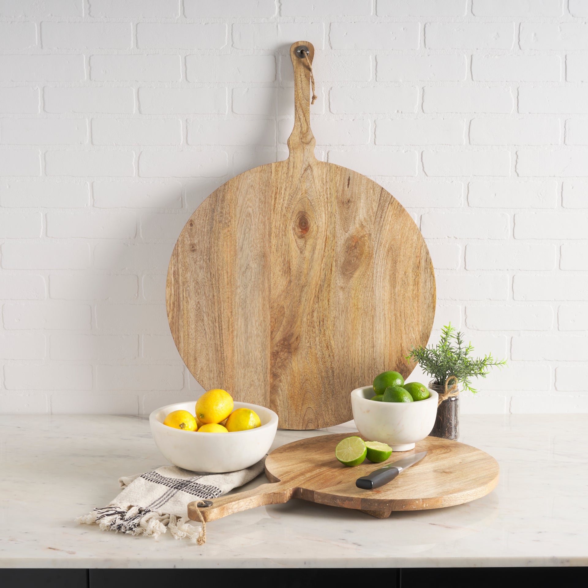 Katora Premium Solid White Marble Bowl