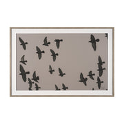 Flock I by Nathan Larson a Hand Embellished Framed Photo Print under Glass