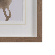 Awakening by Ira Havuka Hand-Embellished Framed Artwork Matted under Glass