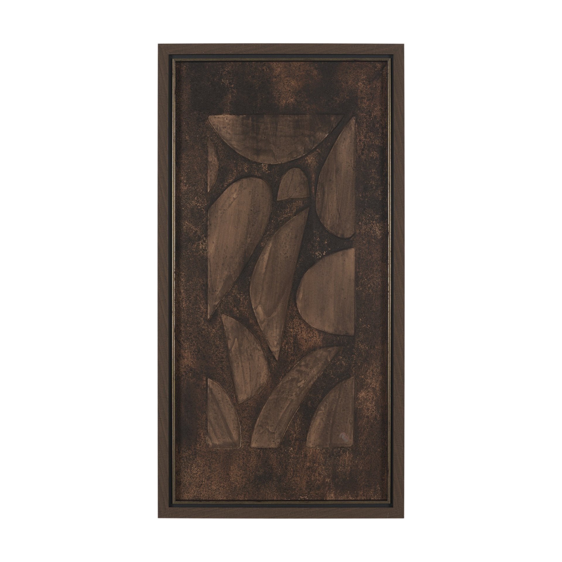Silt by Mercana Studio Handmade Original Framed Artwork Matted under Glass