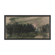 Dusk by Mercana Studio Hand Embelished Textured Framed Canvas Artwork