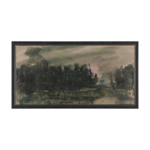 Dusk by Mercana Studio Hand Embelished Textured Framed Canvas Artwork