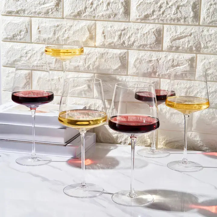 Thin Universal Crystal Wine Glass