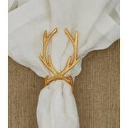 Gold Reindeer Napkin Ring