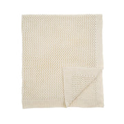 Chunky Knit Throw - Ivory